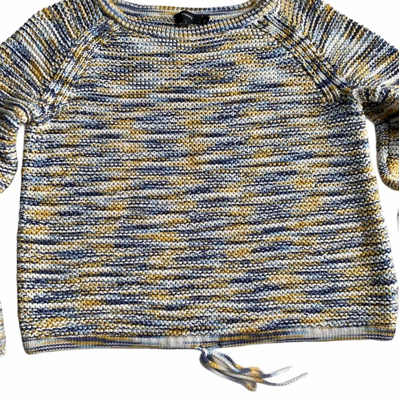 Theory Coella Soft Chain Cotton Sweater Size Large - Picture 3 of 10